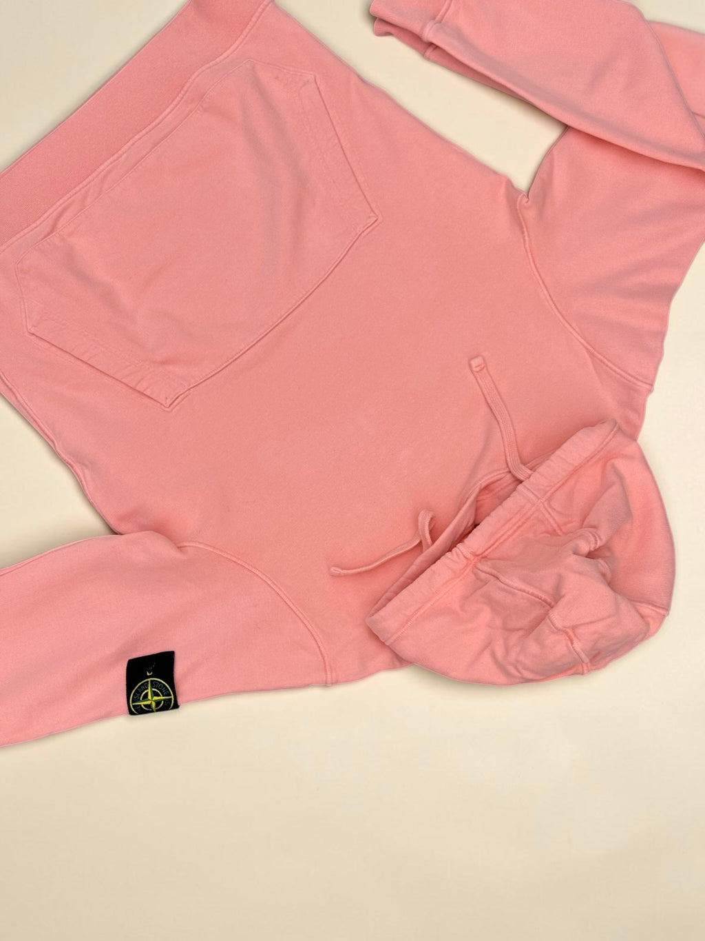 Sweat à capuche Stone Island – Rose – M – Mixte — vue principale