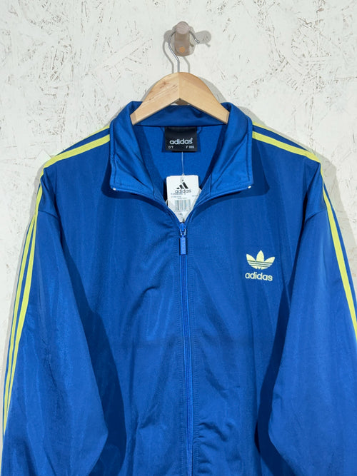 Adidas Firebird Track Jacket Vintage Bleu Jaune L Mixte