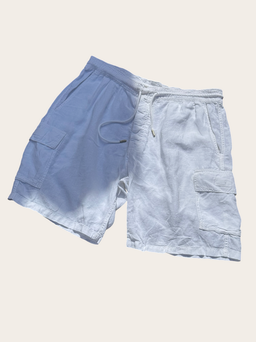 Bermuda Cargo Vilebrequin en lin – Blanc – XXL – Homme — vue principale