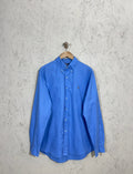 Chemise Polo Ralph Lauren Bleu Ciel Custom Fit - L - homme