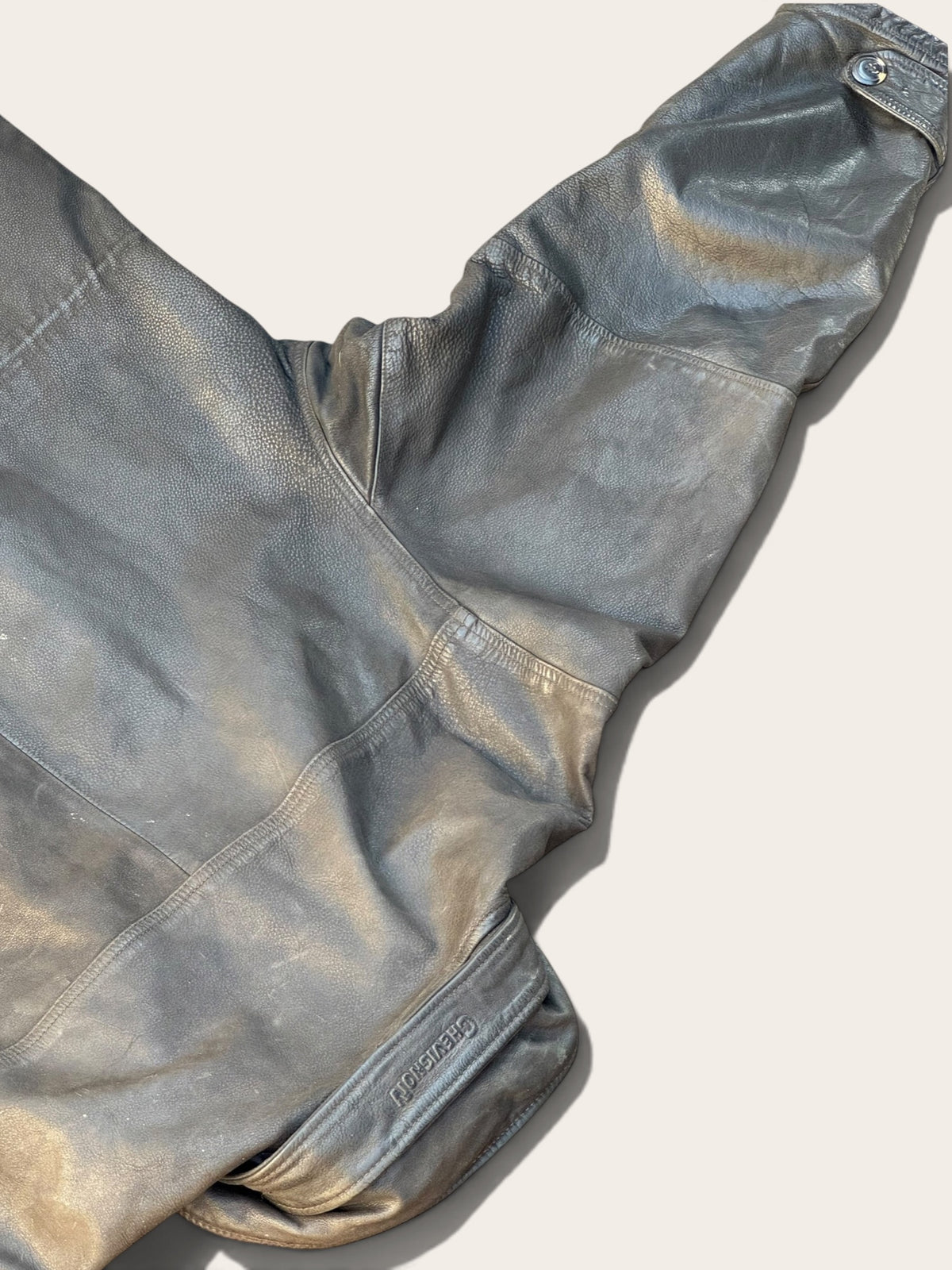 Veste en cuir – Chevignon – L – Homme