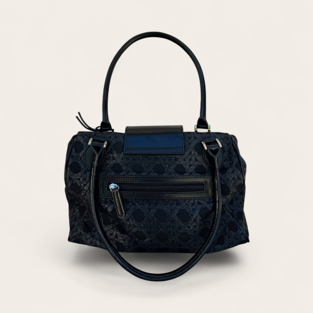 Sac Bowling Mac Douglas Jacquard – Noir – Taille unique – Femme — photo complémentaire 4