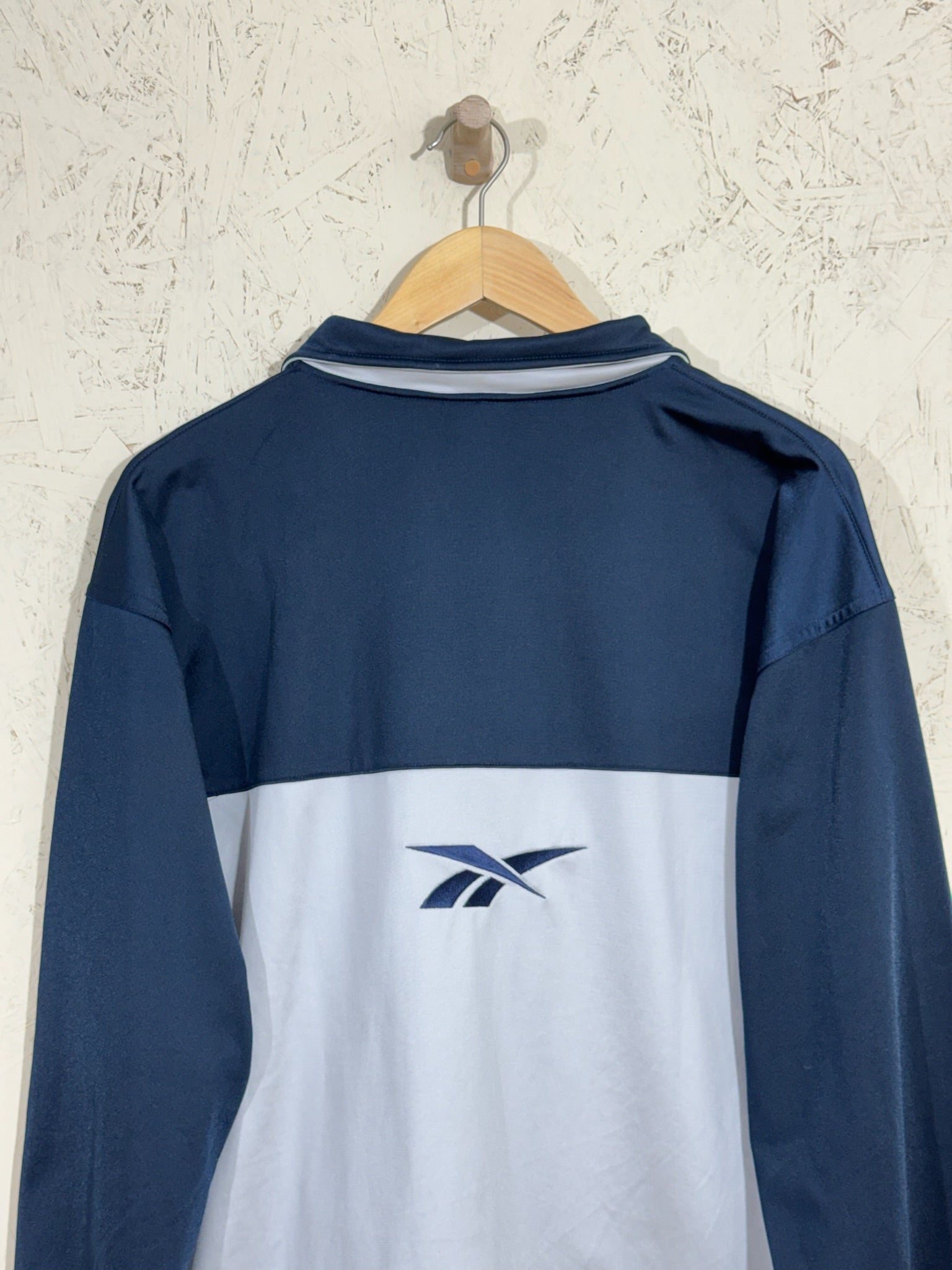 veste de survêtement Reebok Track Bleu / Gris – XL - vintage - mixte