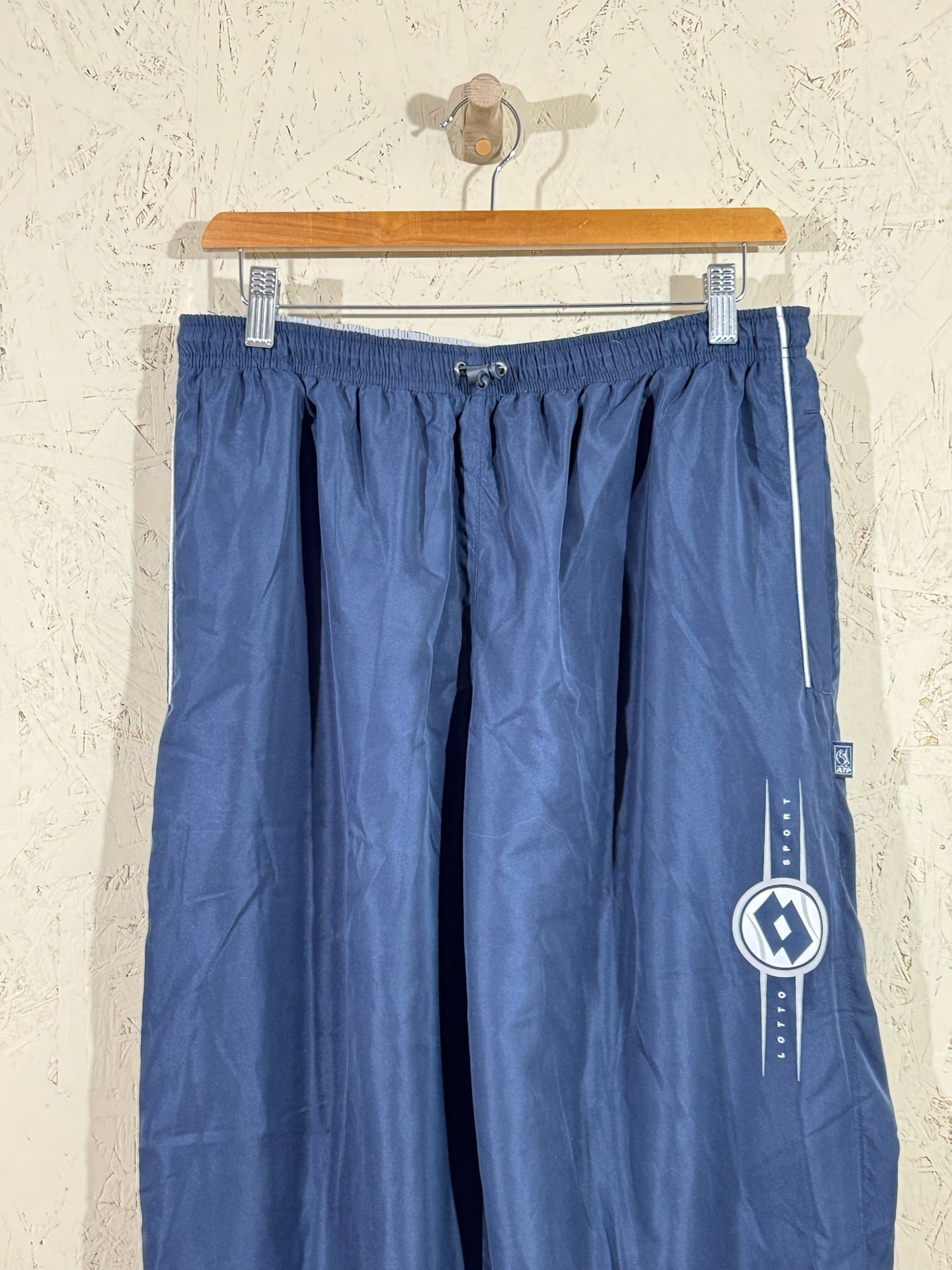 PANTALON LOTTO TRACKSUIT BLEU – XL - vintage - mixte