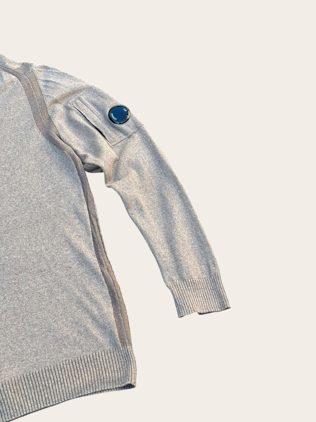 Pull C.P. Company – Marron glacé – T.52 – Mixte — photo complémentaire 2