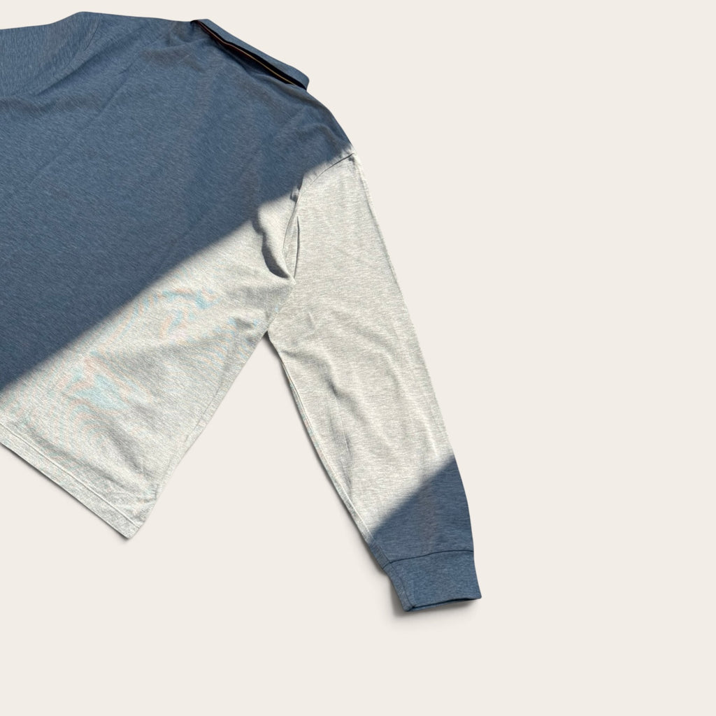 Polo Ralph Lauren Long-Sleeve Polo Shirt – Grey – XXL – Men's