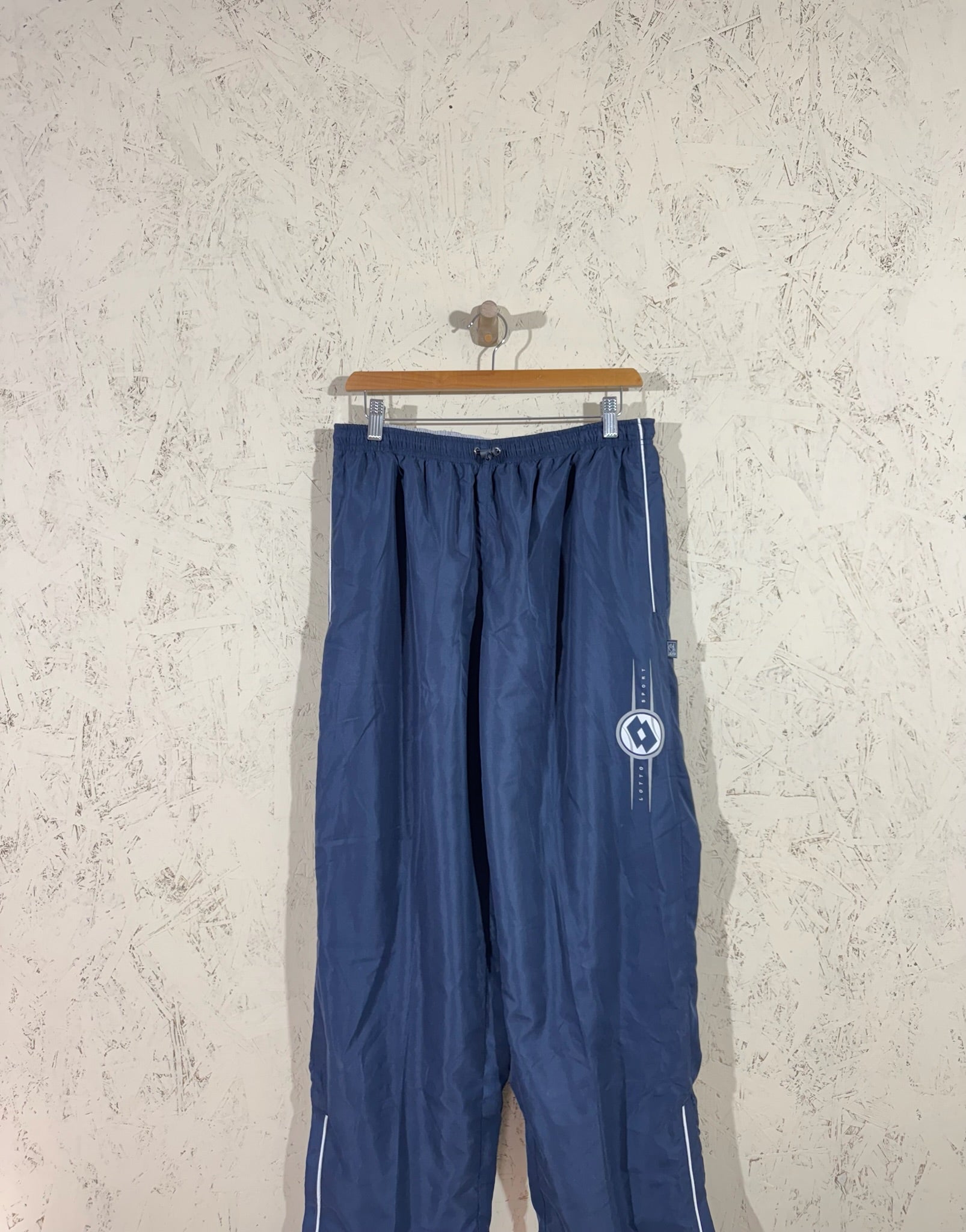 PANTALON LOTTO TRACKSUIT BLEU – XL - vintage - mixte