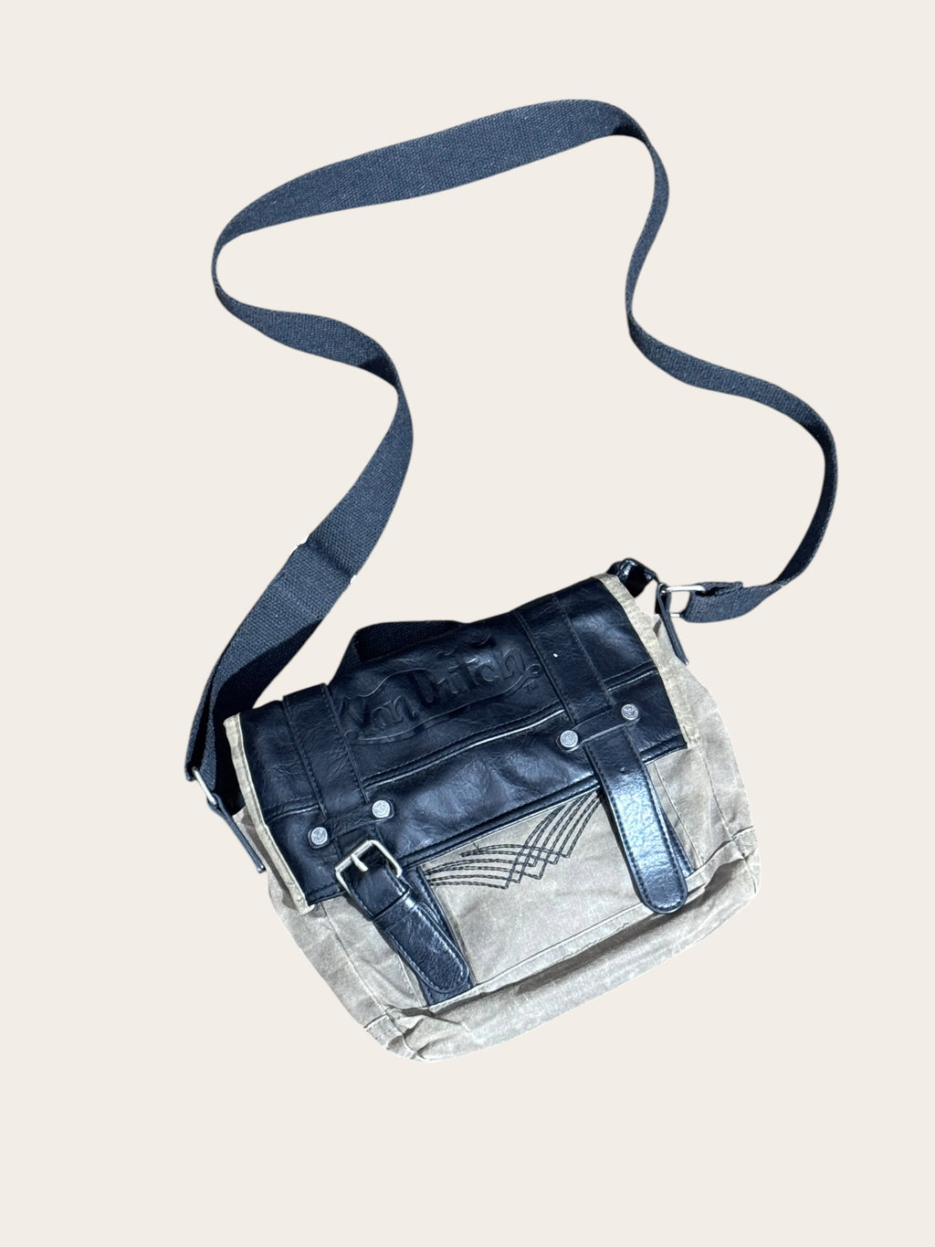 Sacoche Von Dutch – Marron et noir – Taille unique – Mixte — vue principale