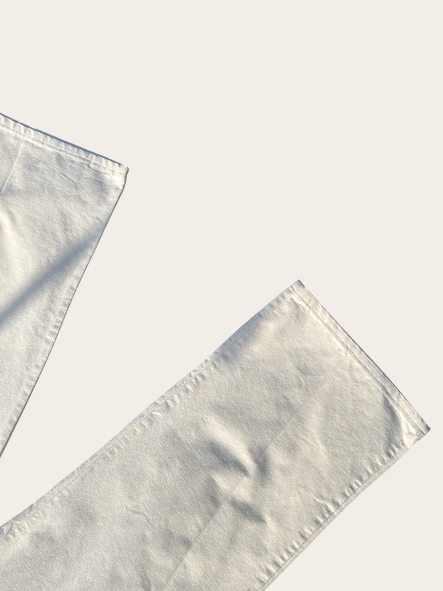 Blanc Bleu Pantalon Marin Blanc 44 Femme Vintage