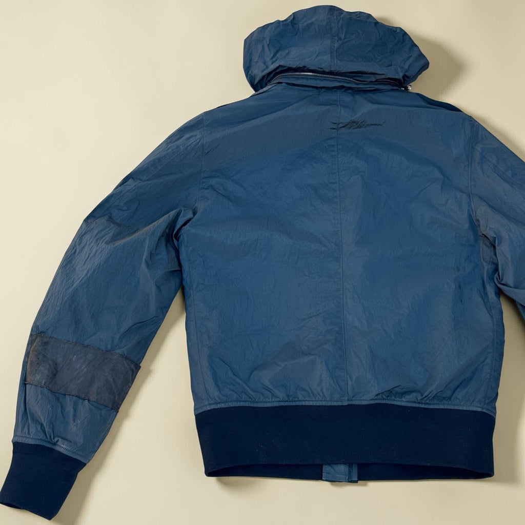 Bomber Stone Island Nylon Metal – Bleu – M – Mixte – Vintage — photo complémentaire 4