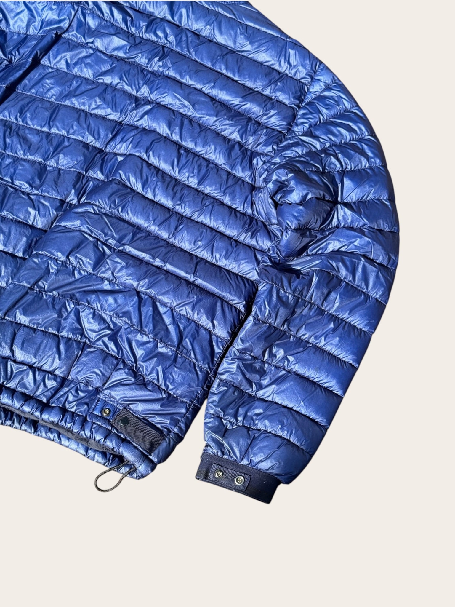 Doudoune Stone Island Bleu Nylon Garment Dyed Homme Taille XL