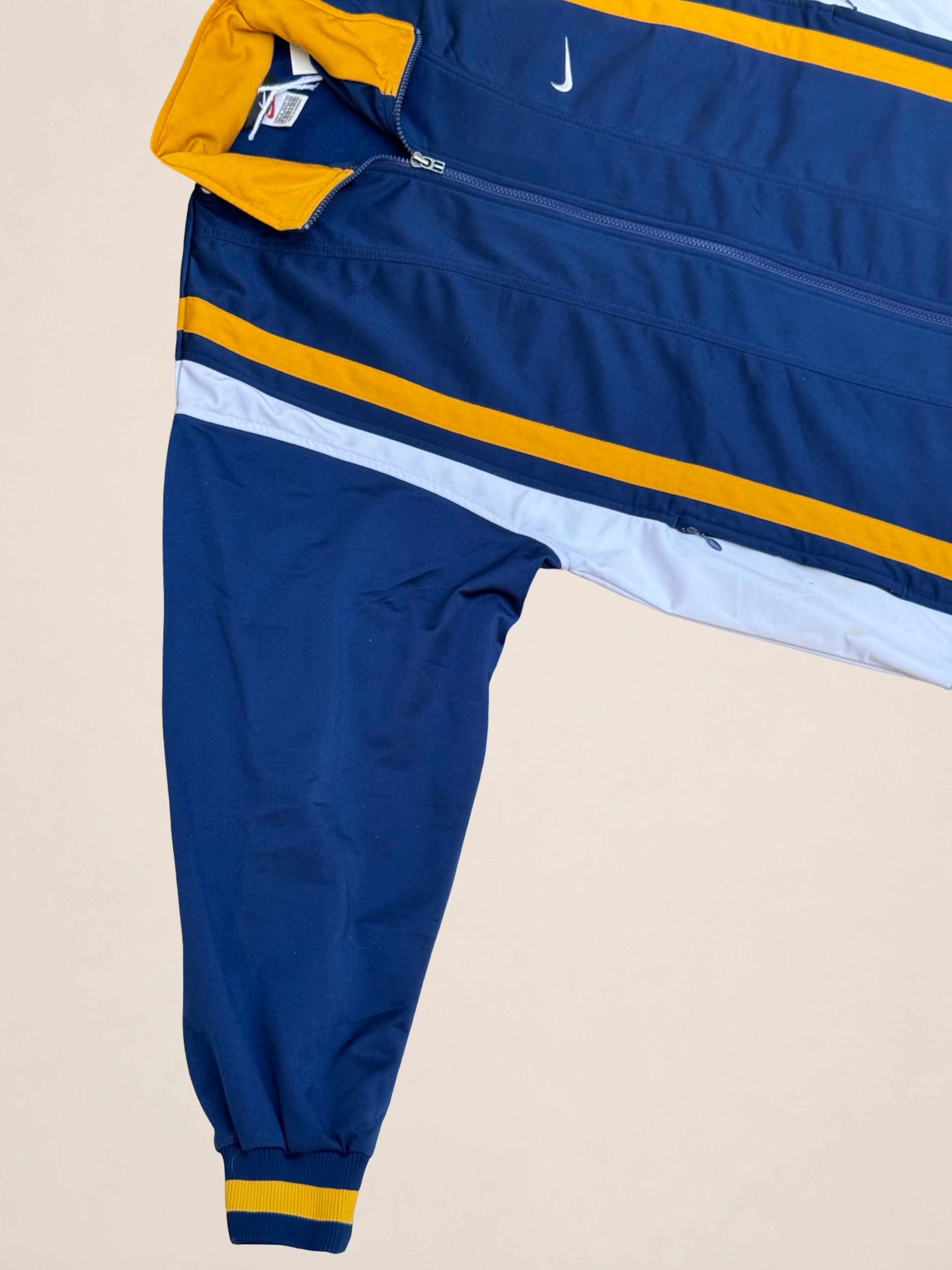 Ensemble de survêtement Nike – Bleu et jaune – M – Mixte – Vintage — photo complémentaire 2