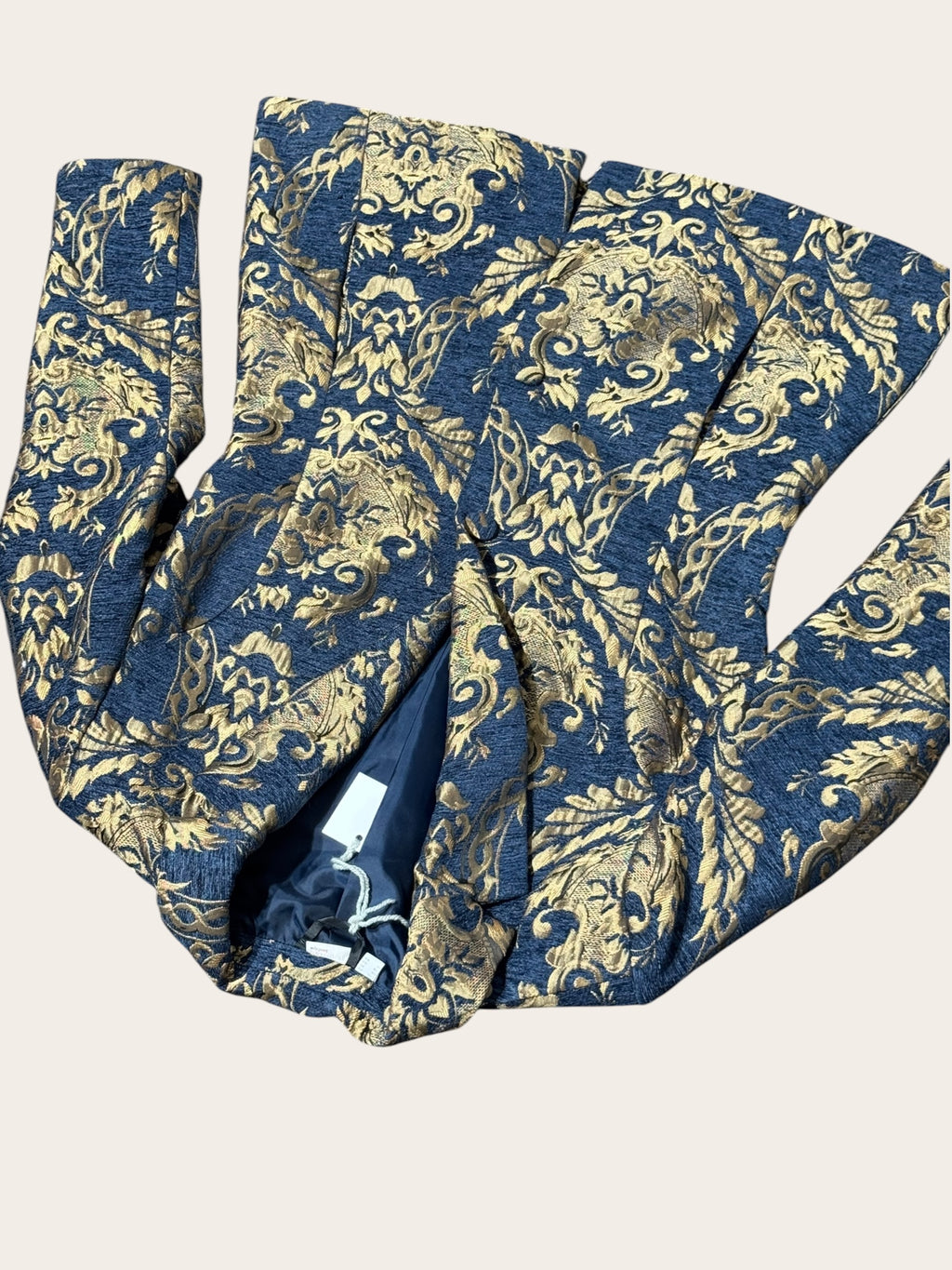 Blazer Bodyflirt – Bleu marine et doré – T.40 – Femme — photo complémentaire 3