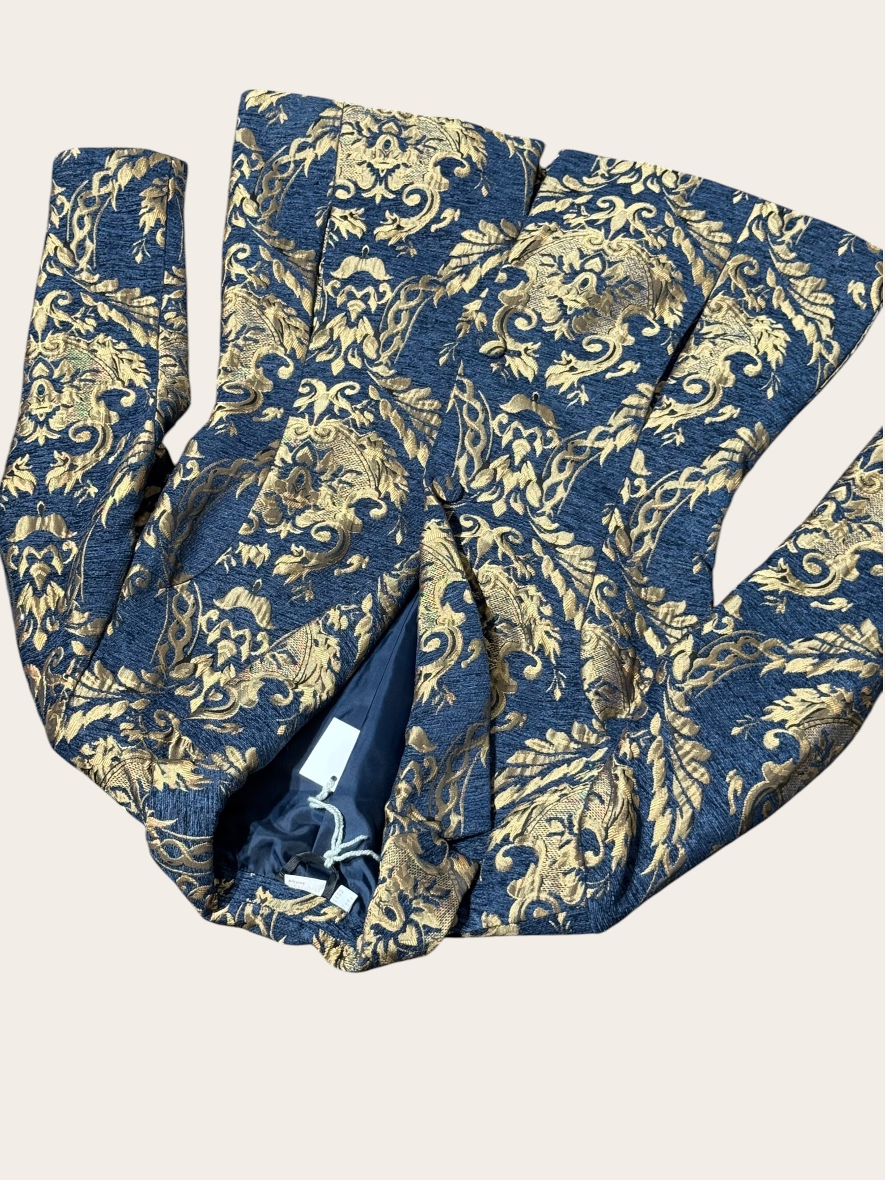 Blazer Bodyflirt – Bleu marine et doré – T.40 – Femme — photo complémentaire 3