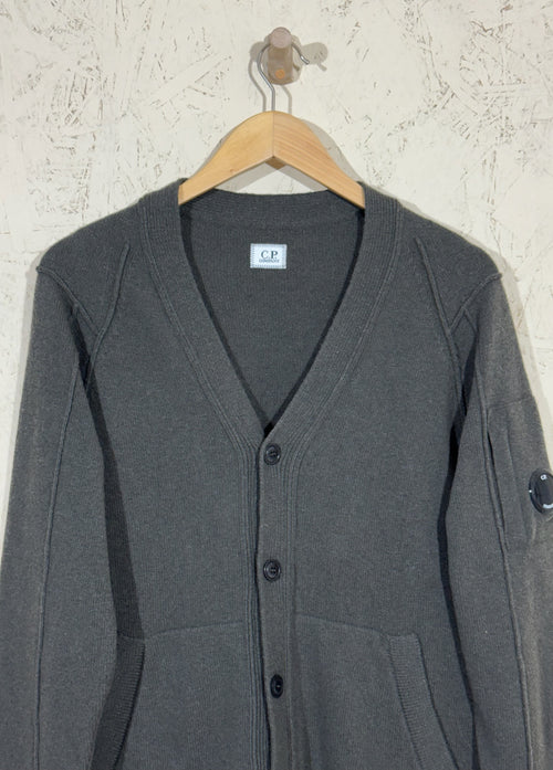 Cardigan C.P. Company Gris Laine M Mixte