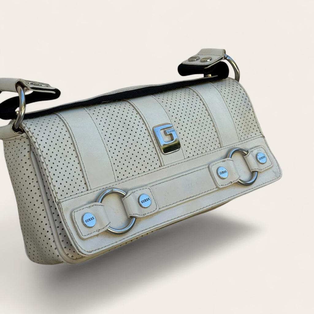 Sac Guess perforé – Blanc – Taille unique – Femme – Y2K — photo complémentaire 4