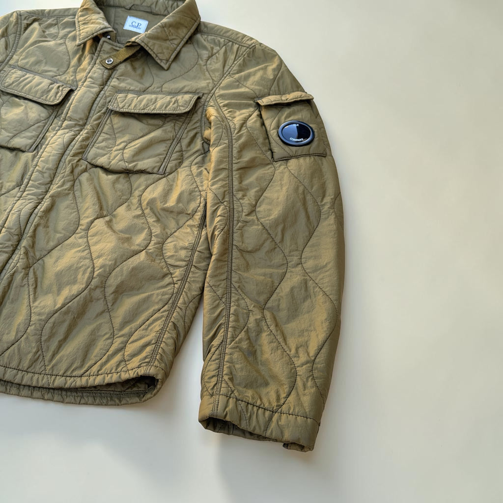 Veste matelassée C.P. Company en nylon – Kaki – M – Mixte — photo complémentaire 2