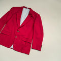 Blazer Yves Saint Laurent rouge – XL – Vintage – Mixte