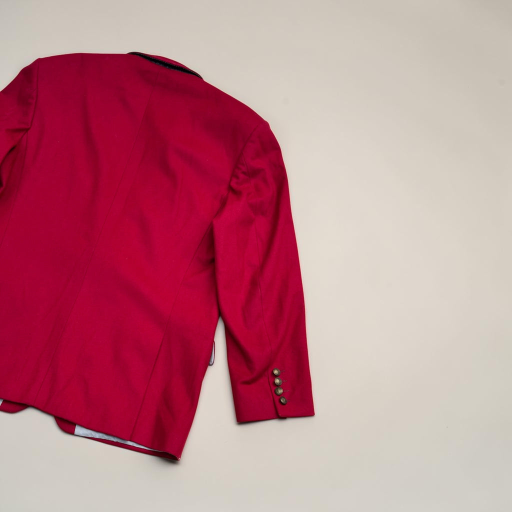 Blazer Yves Saint Laurent – Rouge – XL – Mixte – Vintage — photo complémentaire 3