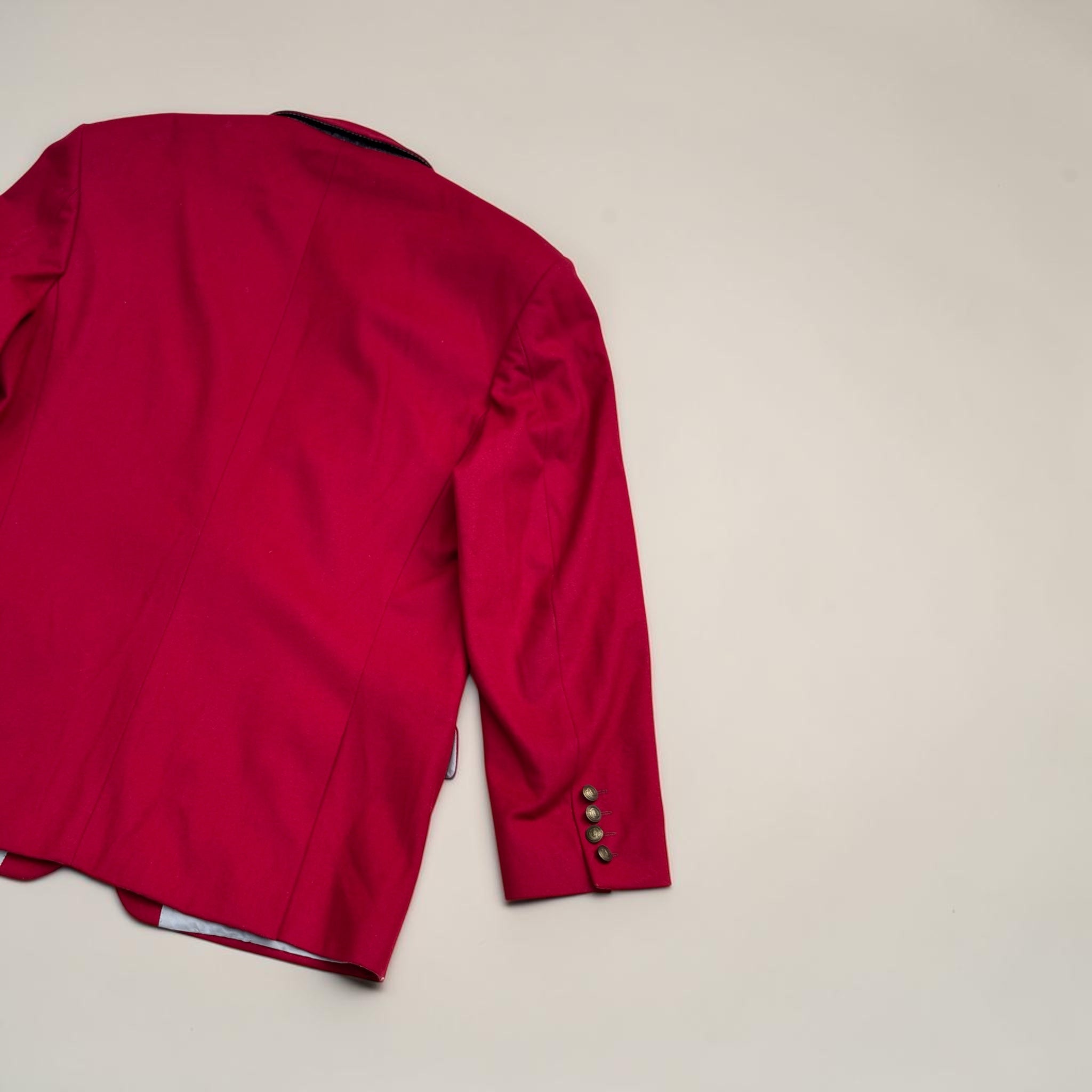Blazer Yves Saint Laurent rouge – XL – Vintage – Mixte