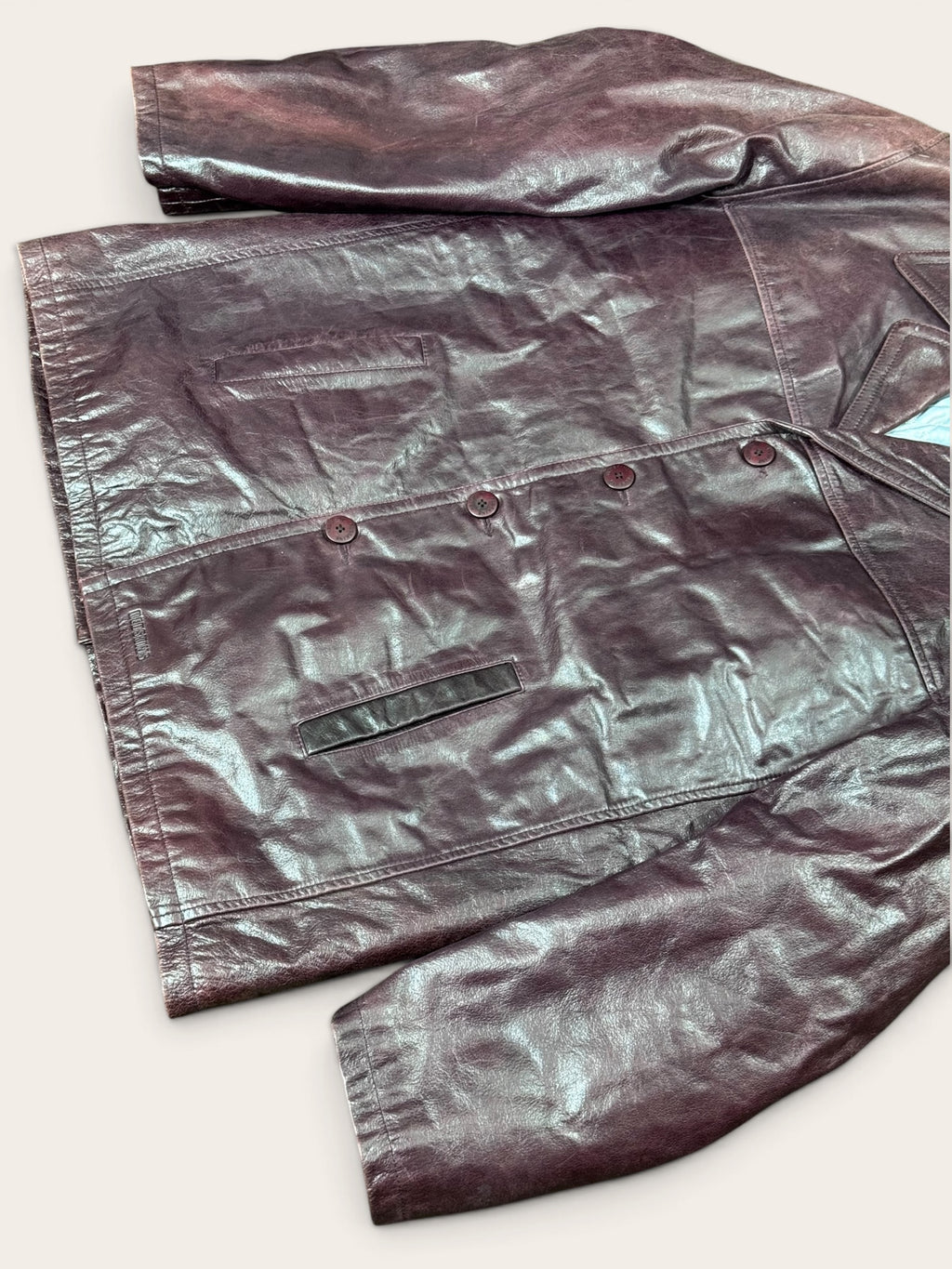 Veste en cuir – Territoire Redskins – XXL – Homme