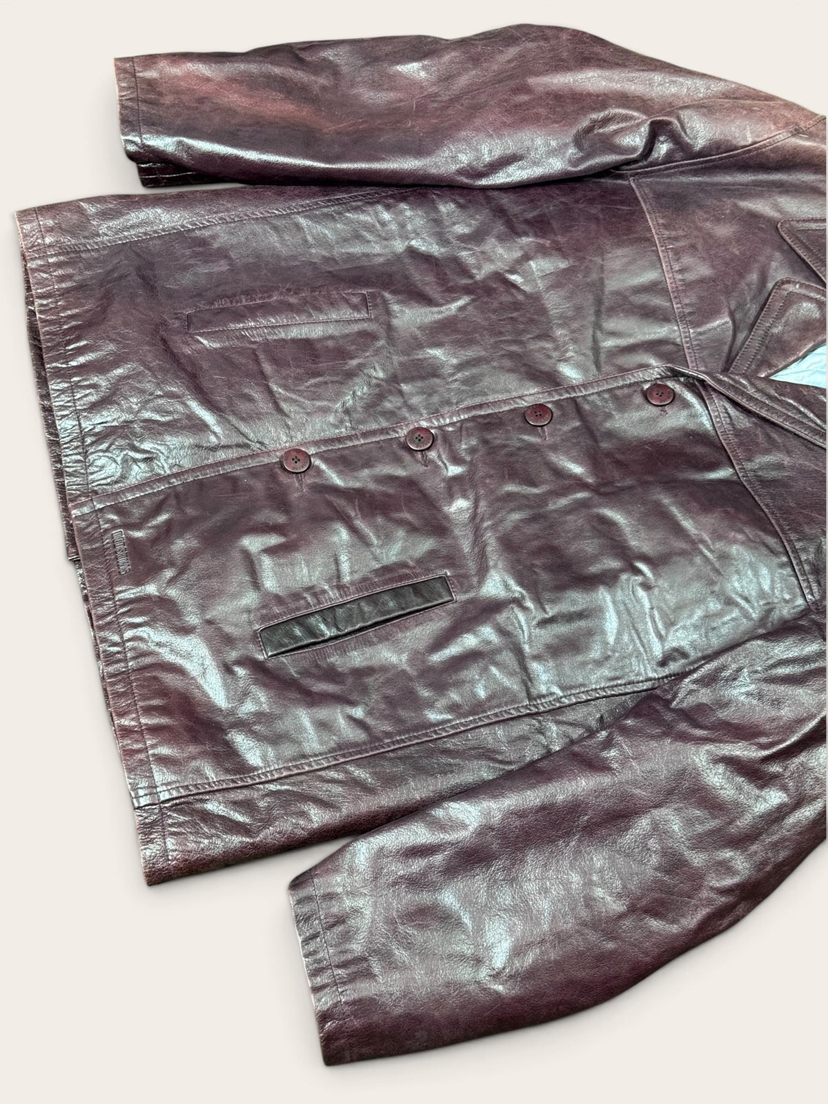 Veste en cuir – Territoire Redskins – XXL – Homme