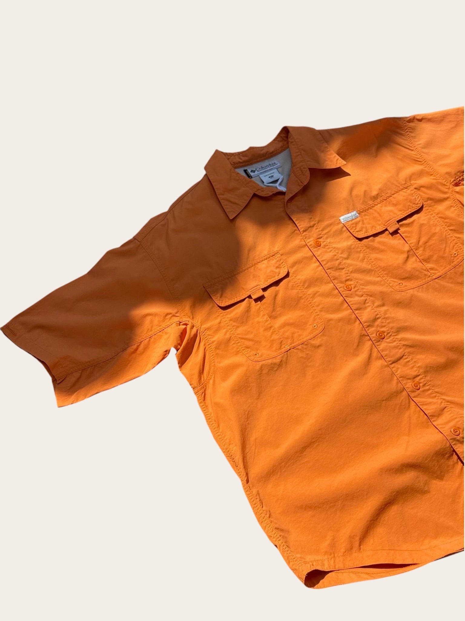 Chemise Columbia Orange XL Homme