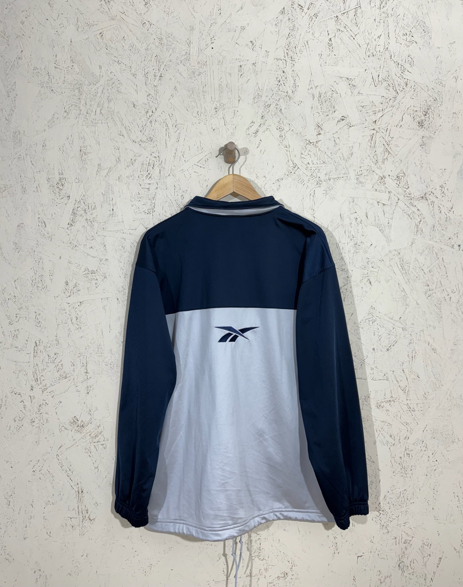 veste de survêtement Reebok Track Bleu / Gris – XL - vintage - mixte