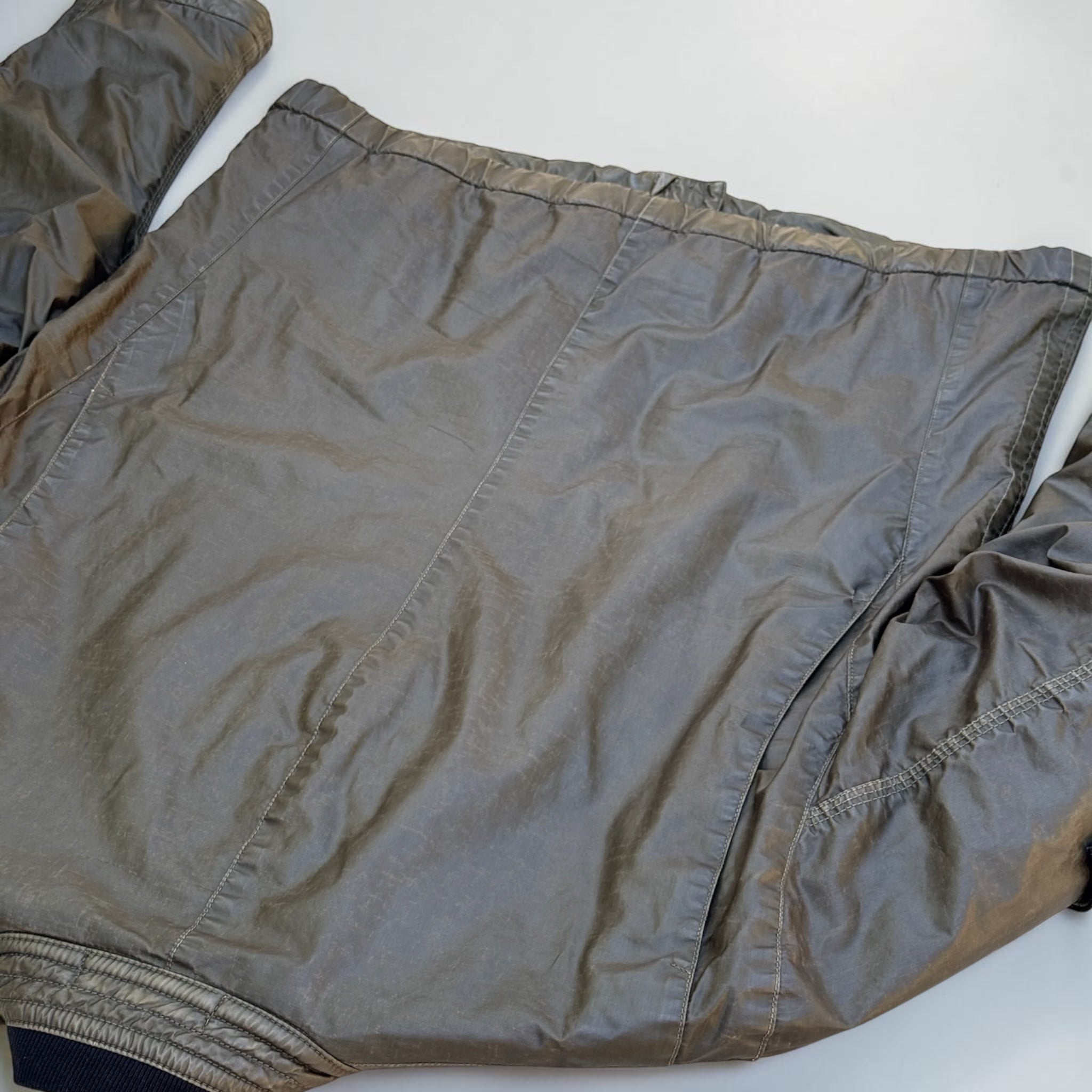 Veste Stone Island Utility Jacket Olive Métallisé L Mixte