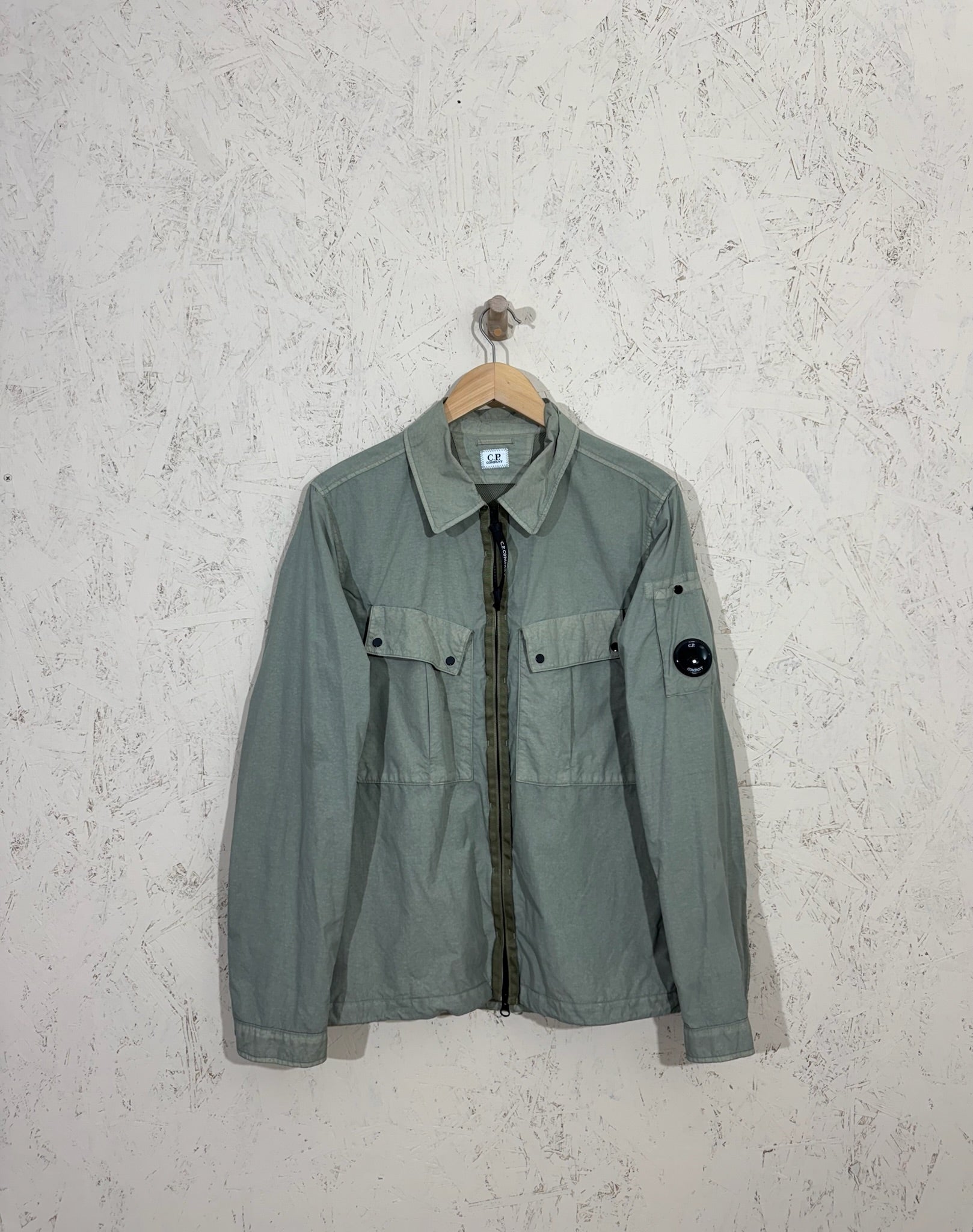 veste C.P. Company Overshirt Vert – S - mixte