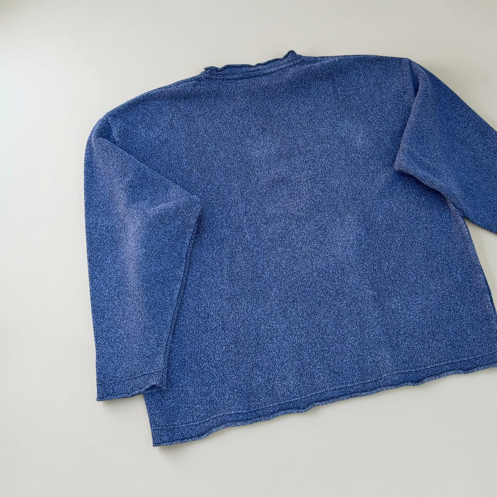 Pull Serge Blanco Quinze FRA Sport – Bleu – XXL – Mixte – Vintage — photo complémentaire 4