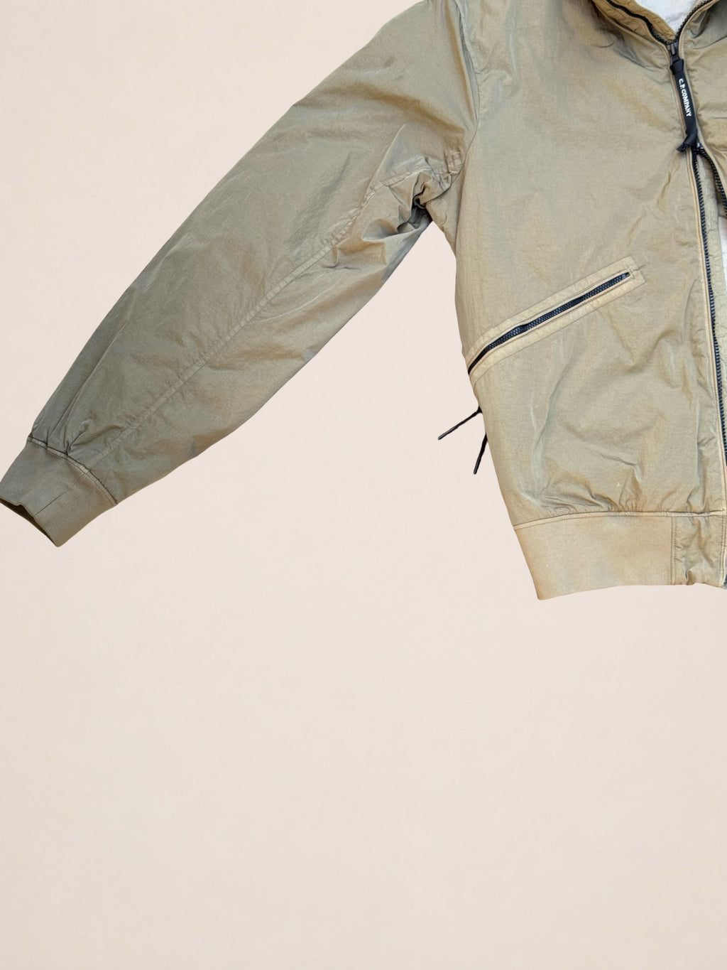 Veste C.P. Company Chrome-R – Vert olive – T.50 – Mixte — photo complémentaire 2
