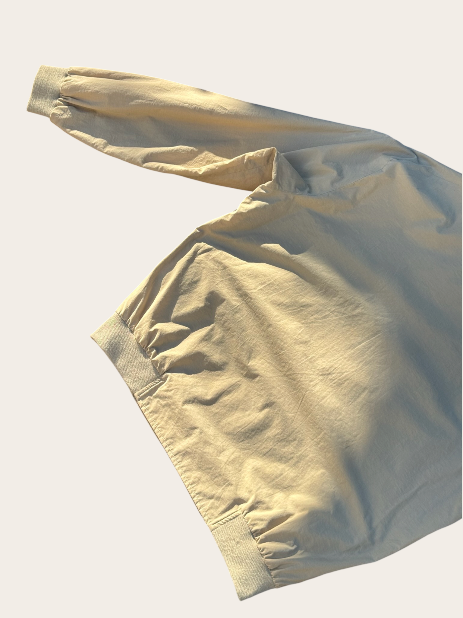 Veste Lacoste Harrington – Beige – 54/5 – Mixte – Vintage — photo complémentaire 4