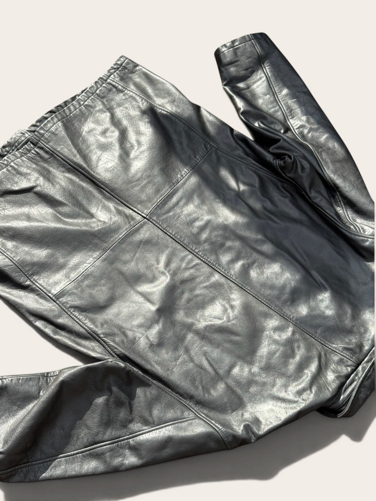Veste en cuir – Eden Park – XL – Homme – Vintage