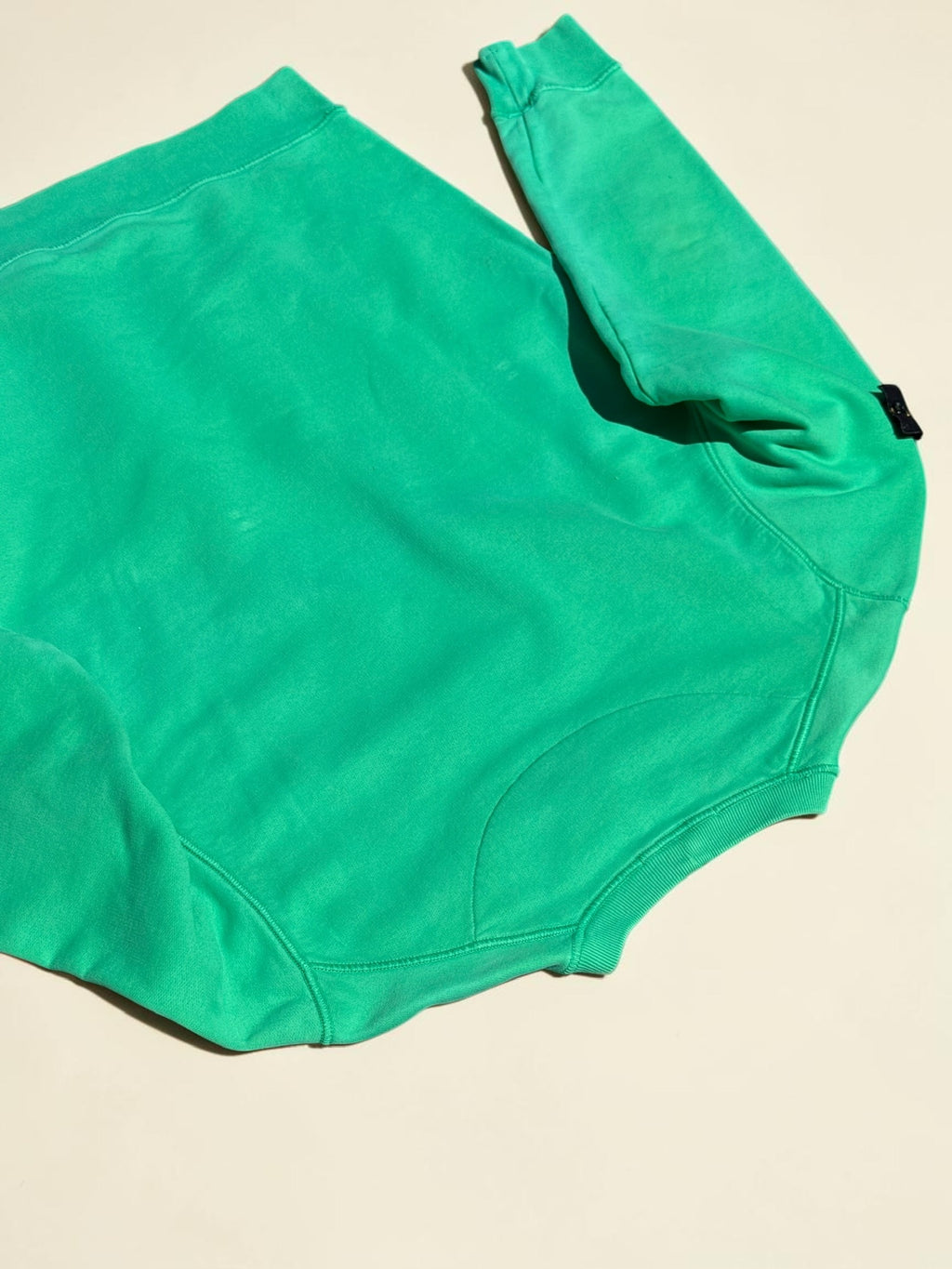 Sweat Stone Island à badge Compass – Vert – XL – Mixte — photo complémentaire 6