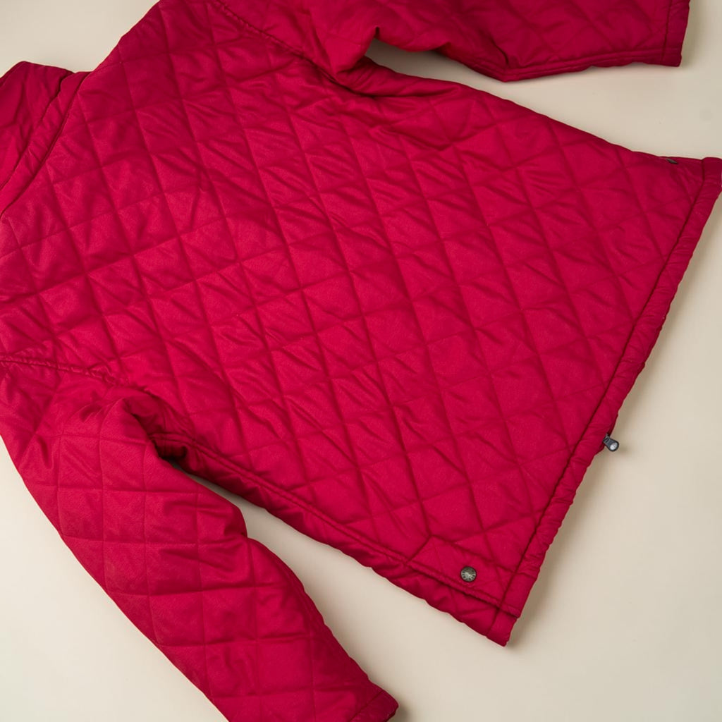 Veste matelassée Aigle – Rouge – S – Mixte – Vintage — photo complémentaire 4