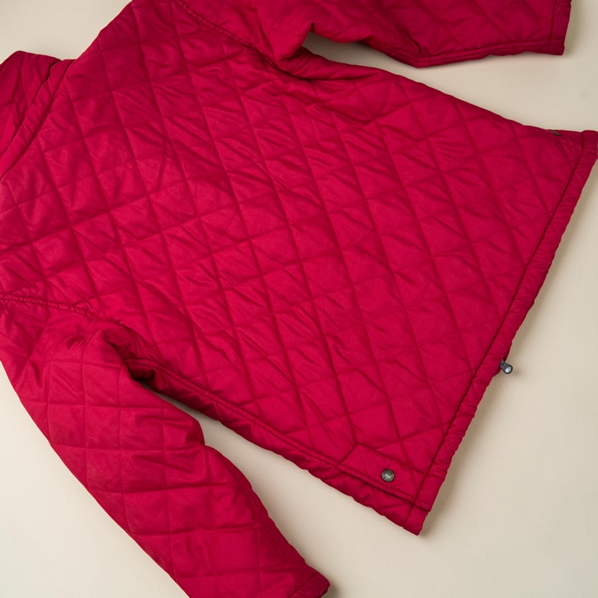 VESTE AIGLE MATELASSÉE ROUGE – S – VINTAGE – mixte