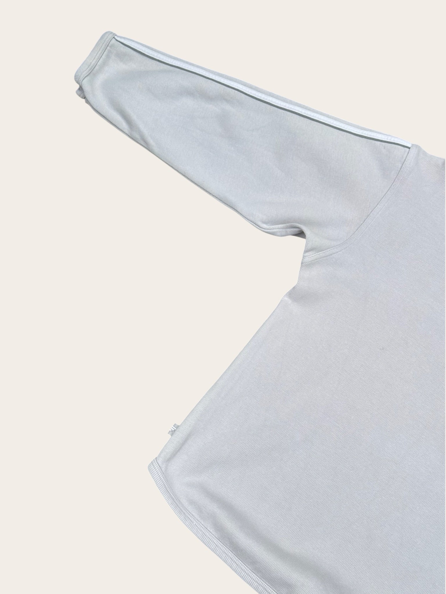 PULL ADIDAS VINTAGE 3 BANDES BEIGE Y2K M FEMME