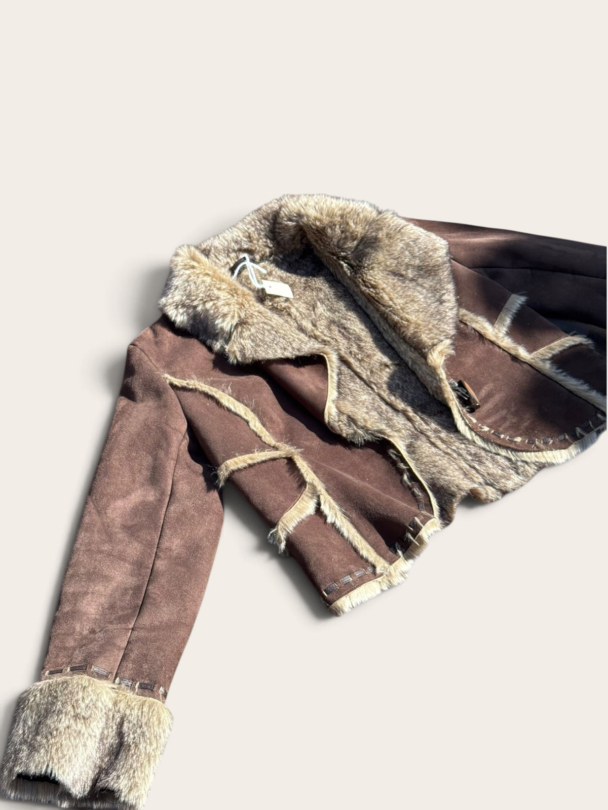 Veste courte à brandebourgs – M – Femme – Vintage