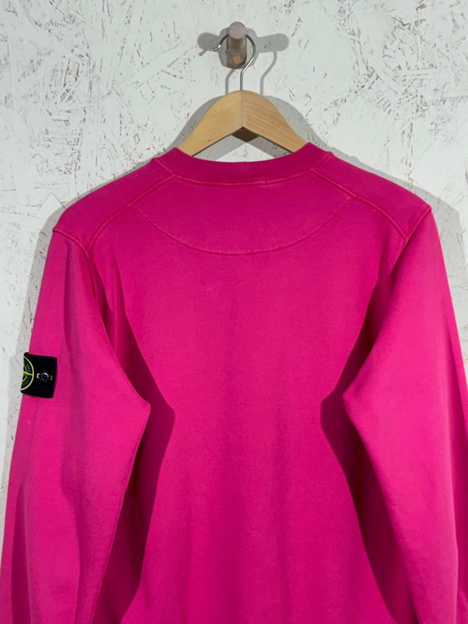 Sweat Stone Island Rose Fuchsia S Mixte