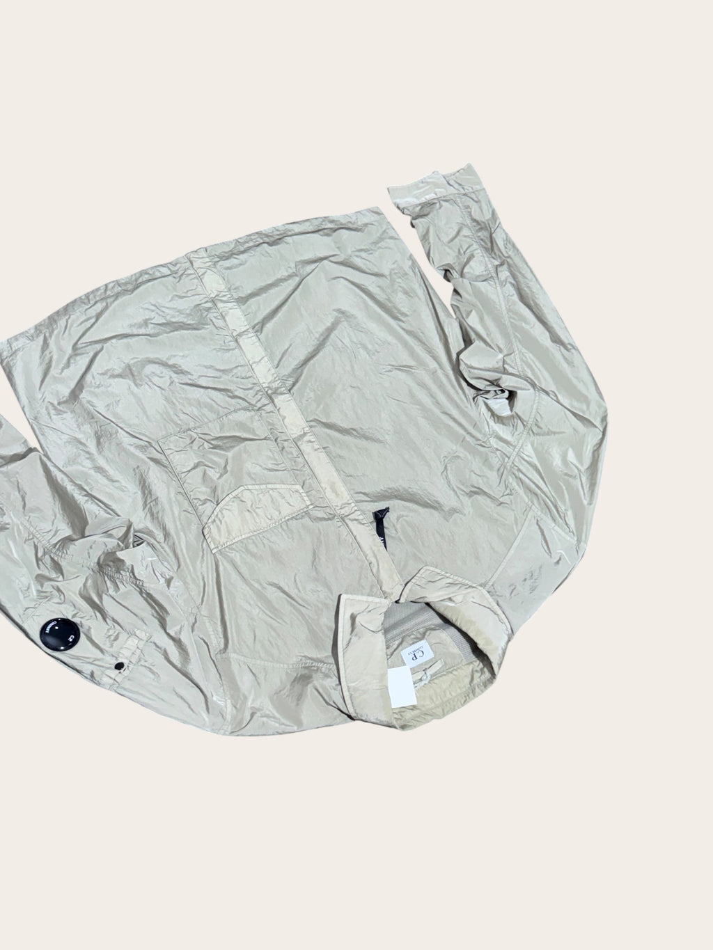 Veste C.P. Company Chrome-R – Kaki métallisé – XXL – Mixte — photo complémentaire 2