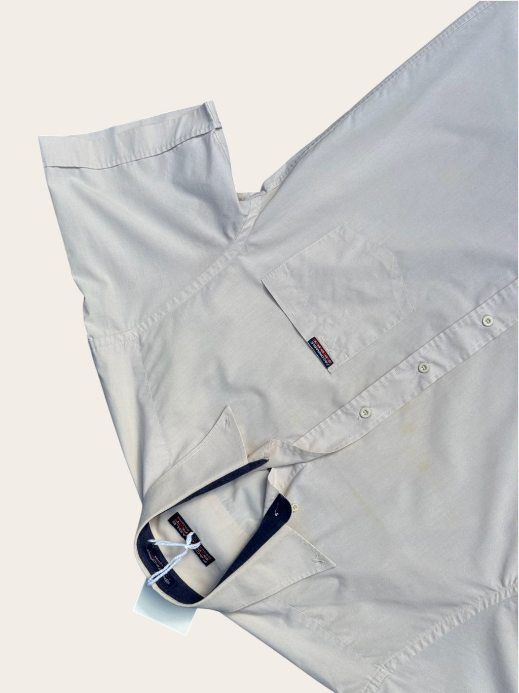 Chemise Façonnable Sport – Beige – M – Homme — photo complémentaire 3