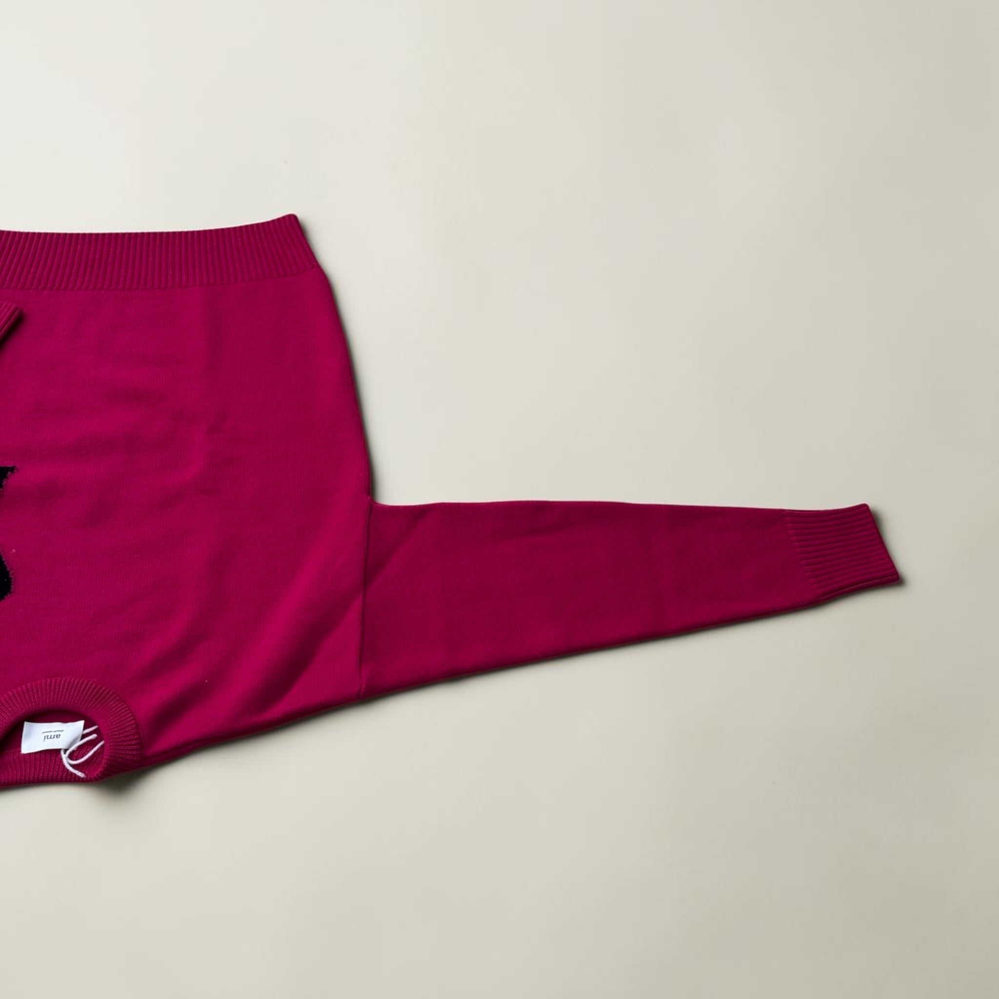 Pull Ami Paris fuchsia– M – maille laine – mixte