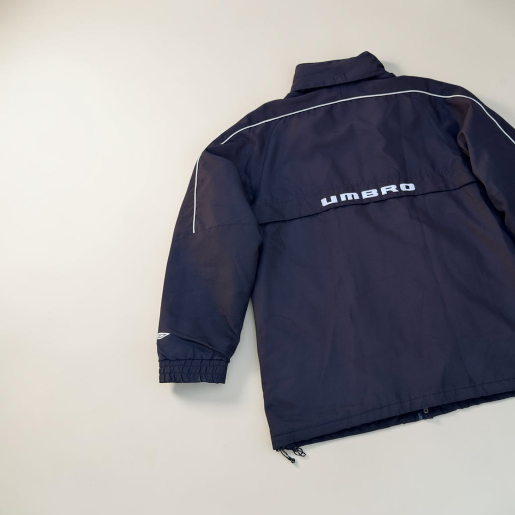 Veste de football Umbro – Noire – L – Homme – Vintage — photo complémentaire 4