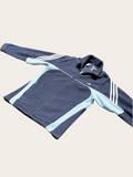 Veste Polaire Adidas Bleu Marine Bleu Clair Taille M Homme