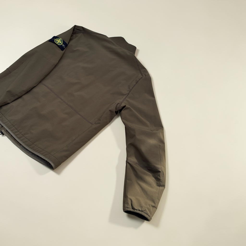 Veste Stone Island Soft Shell-R – Vert olive – L – Mixte — photo complémentaire 5