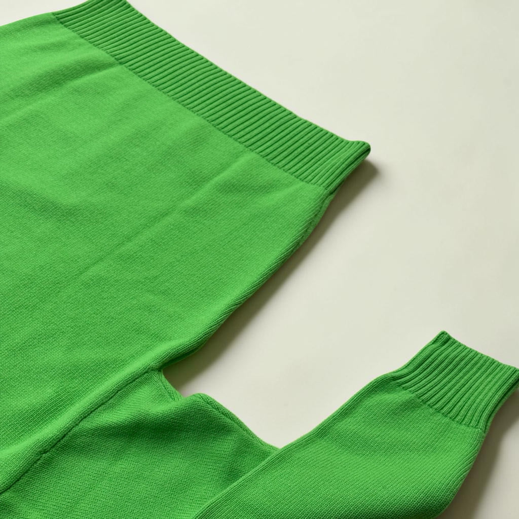 Pull Ami Paris en laine – Vert – M – Mixte — photo complémentaire 6