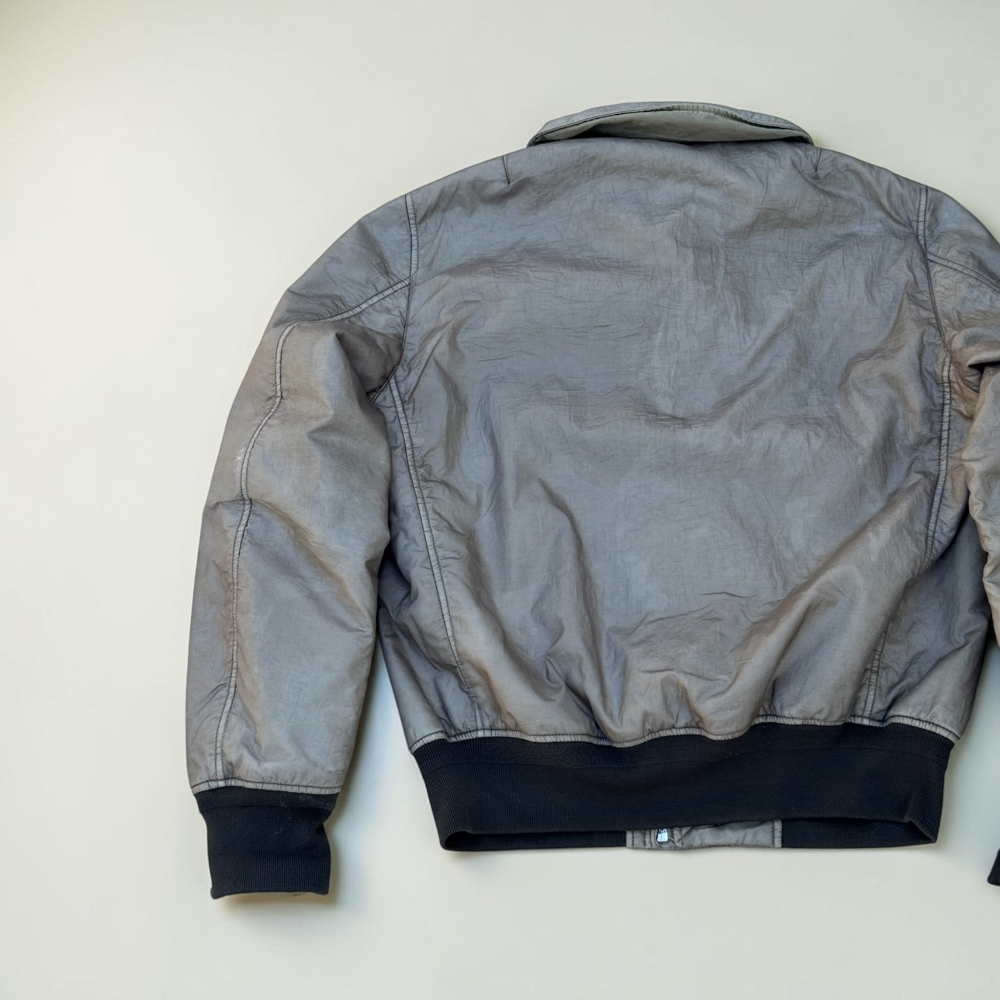 Veste Stone Island Bomber Ice Grey XXL Mixte Vintage