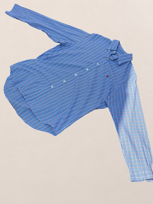 Ralph Lauren plaid shirt blue and red size L unisex