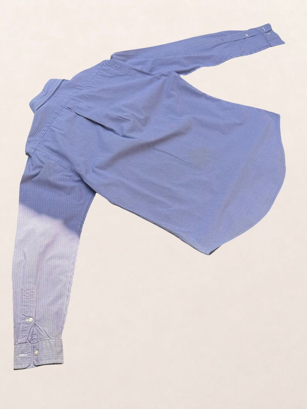 Chemise Polo Ralph Lauren à carreaux – Violet et blanc – 15/39 – Mixte — photo complémentaire 4